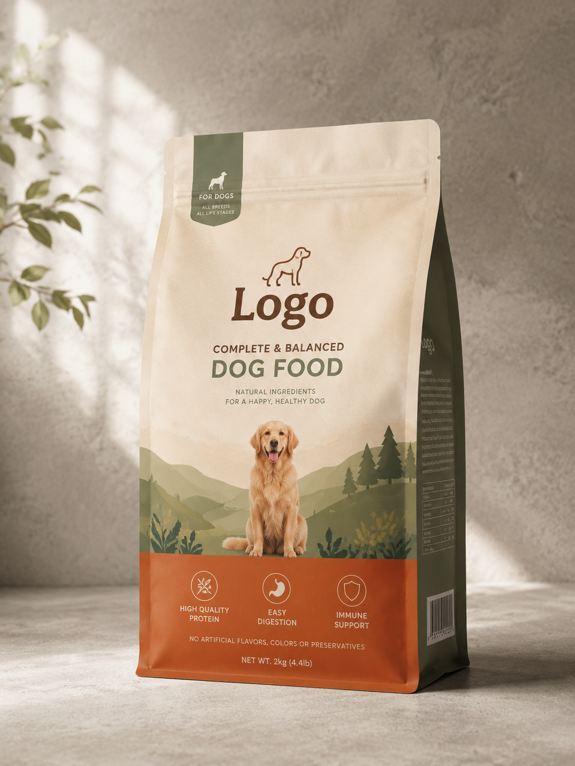 Custom Flat Handle Paper Bags real project example
