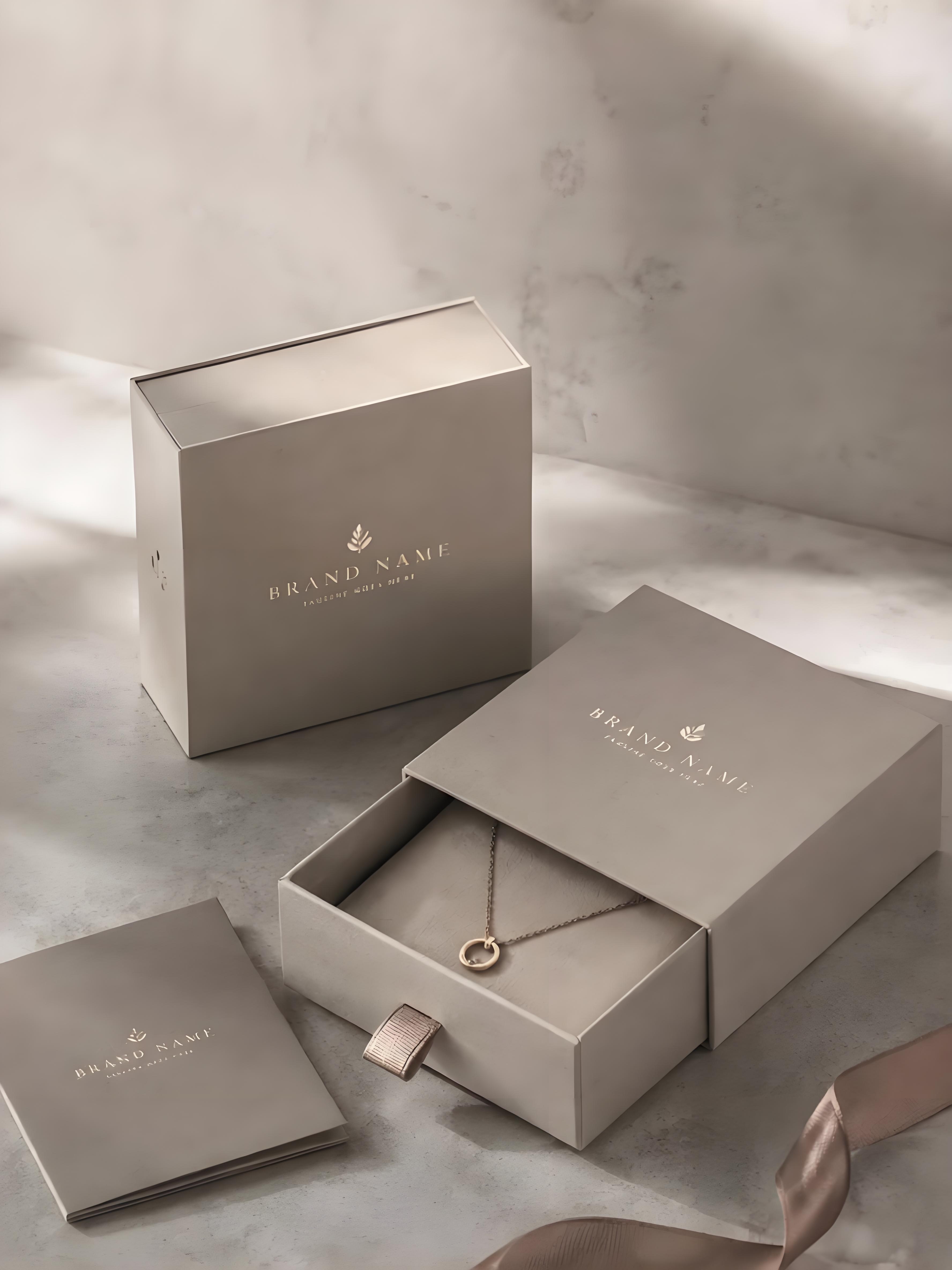 Jewelry gift boxes with magnetic closures for rings and watches