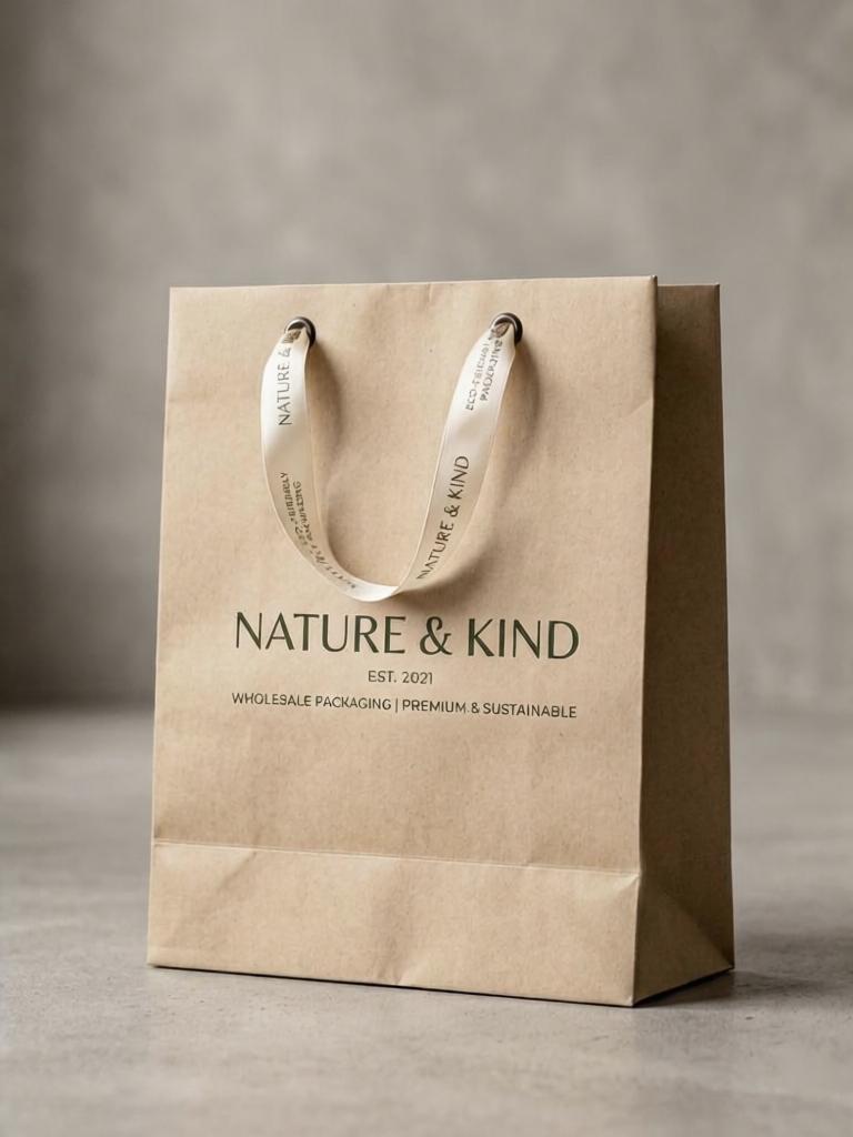 North Coffee Co. kraft coffee bag with compostable valve