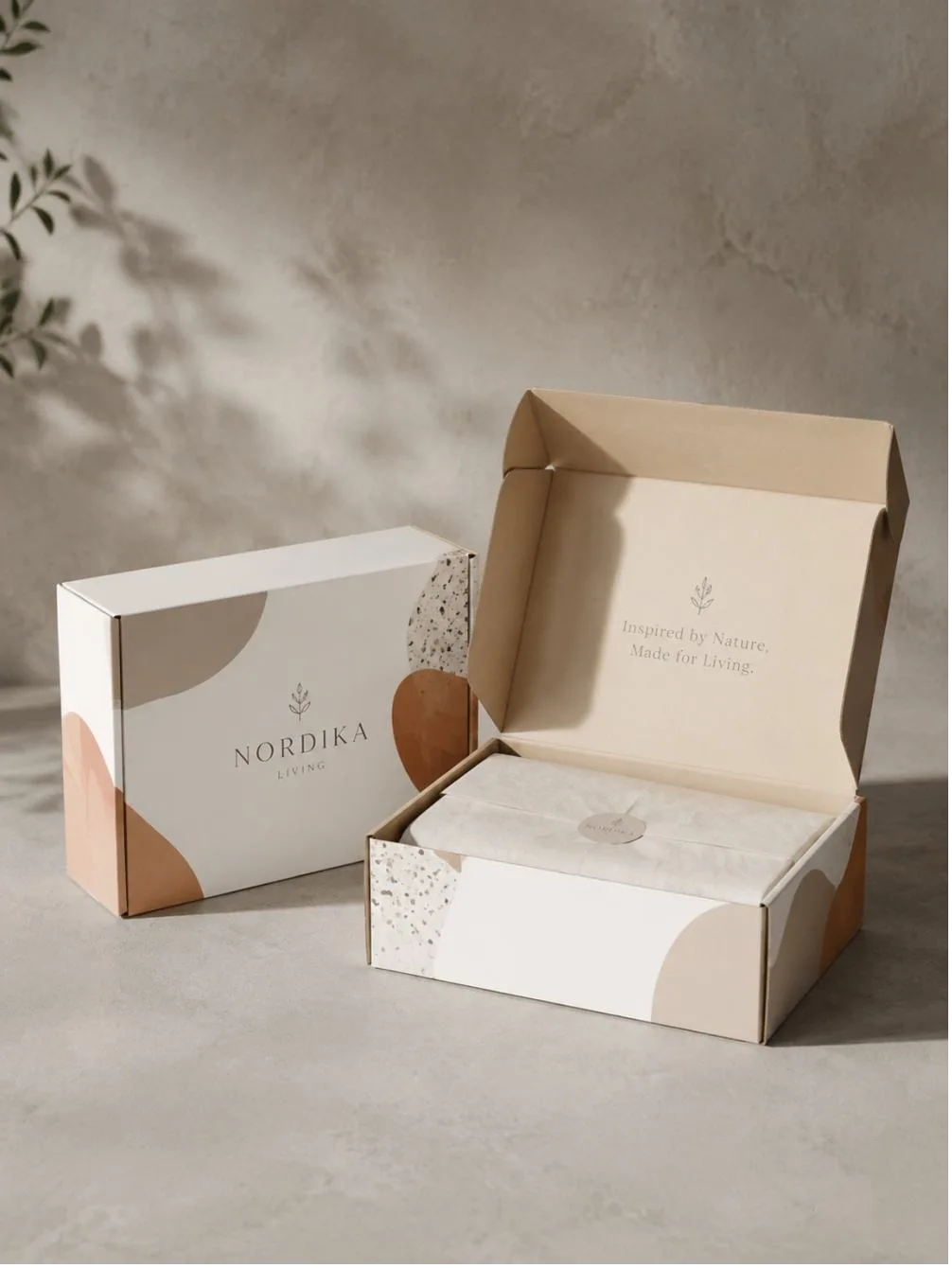 Custom corrugated boxes in E-flute and B-flute for shipping and retail