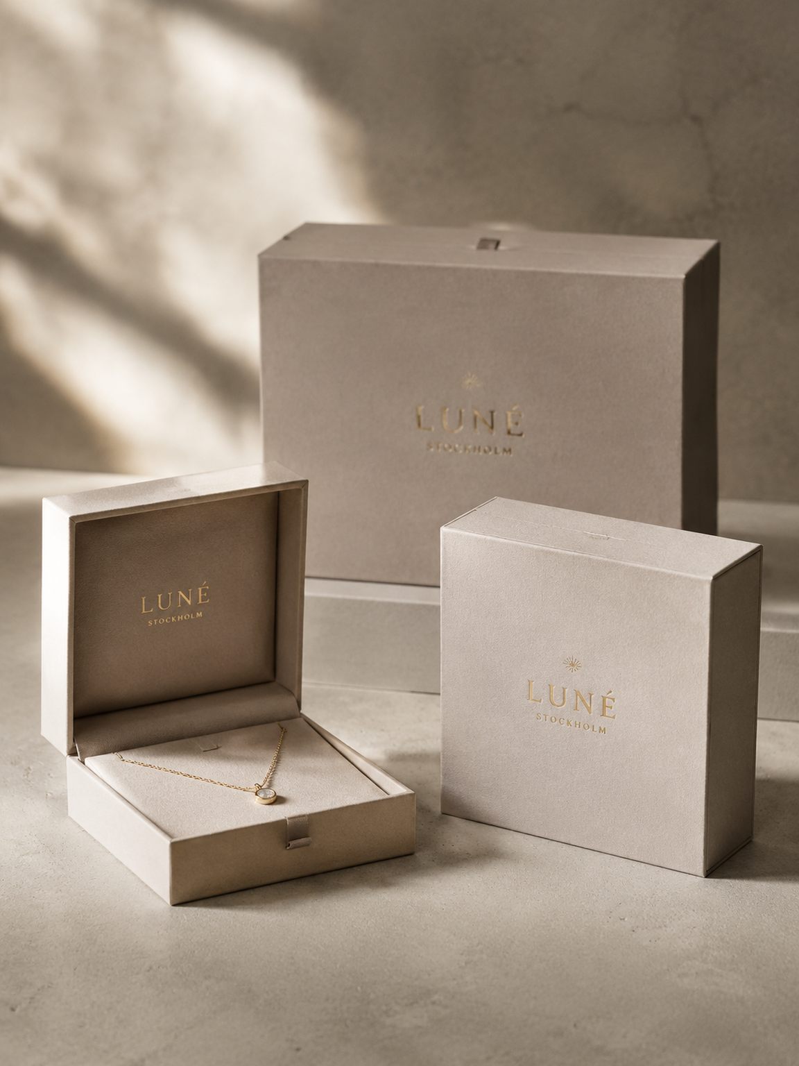 Custom Book Style Boxes — interior view and craftsmanship details