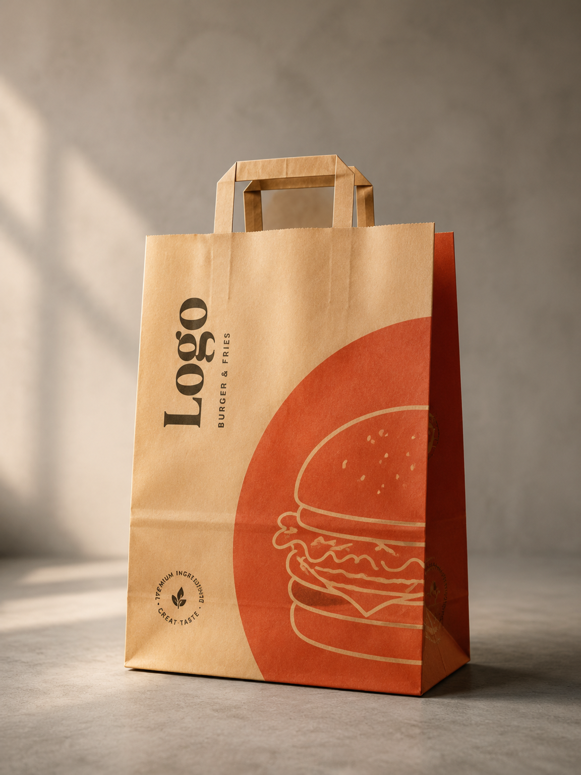 Custom Takeaway Paper Bags
