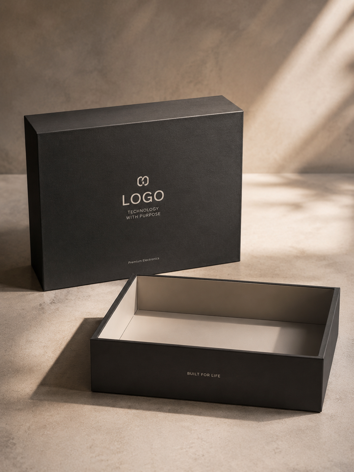 Custom Display Boxes — interior view and craftsmanship details