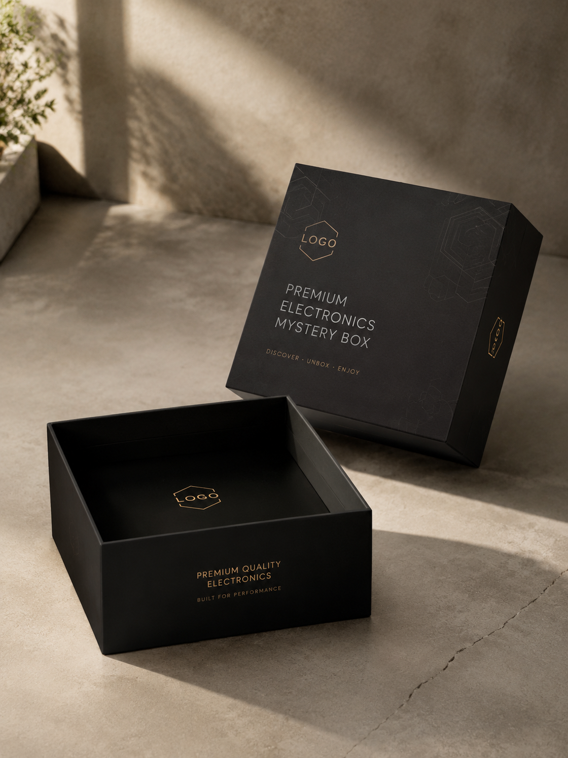 Custom Display Boxes — interior view and craftsmanship details