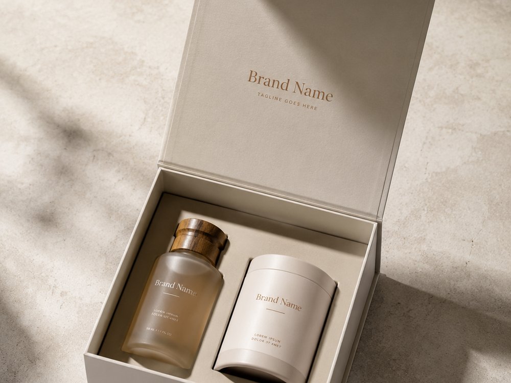 Custom Rigid Boxes — interior view and craftsmanship details