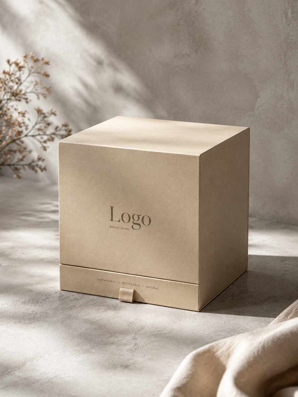 Custom rope handle paper bags for premium retail and hampers